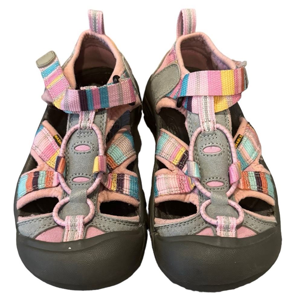 Keen Girls Water Shoes Size 12 in multi color pink